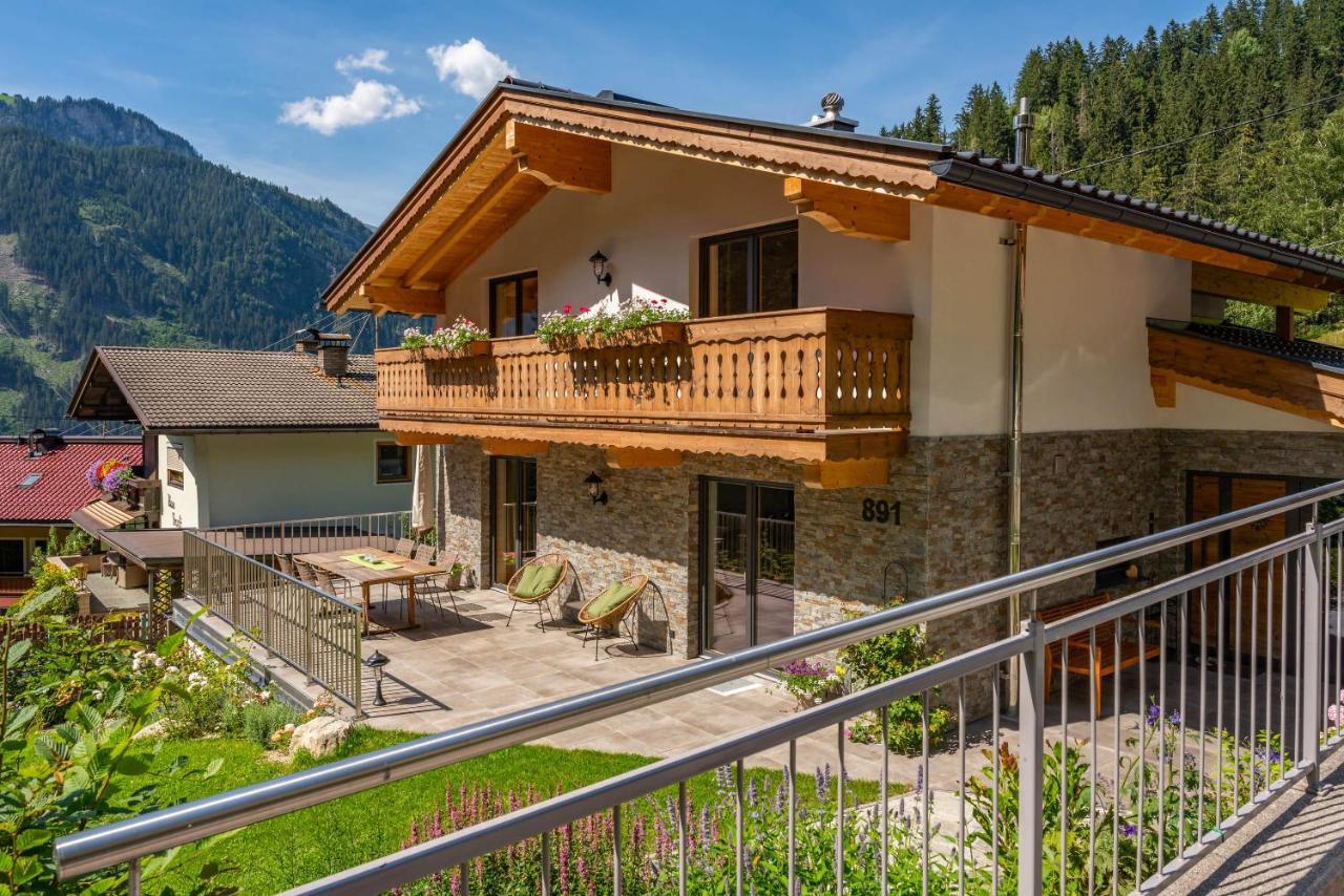 Chalet Alpendomizil Ahorn Mayrhofen Buitenkant foto